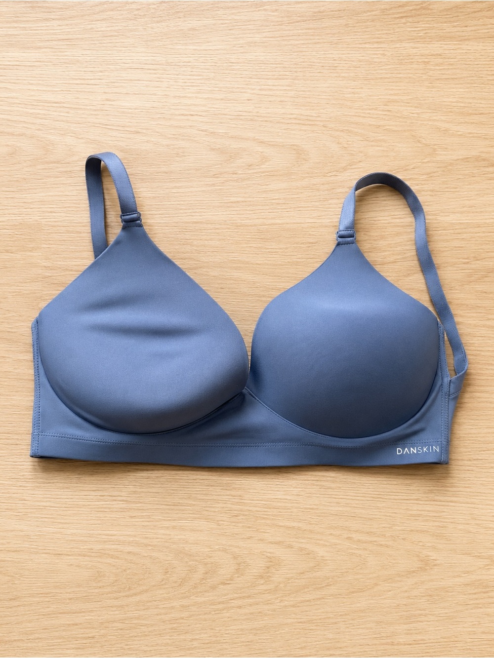 Danskin Slate Blue Padded T-Shirt Bra